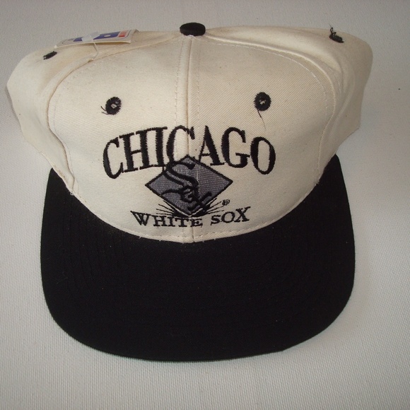 white sox strapback hat